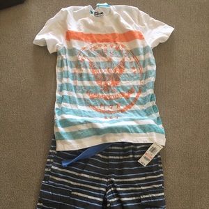 Epic Threads shirt and shorts barely worn nwt