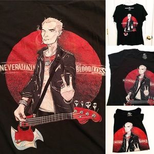 TeeFury Tops - Buffy the Vampire Slayer Spike Graphic Tee TeeFury Tops - Buffy the Vampire Slayer Spike Graphic Tee