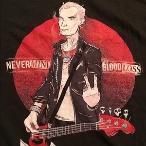 TeeFury Tops - Buffy the Vampire Slayer Spike Graphic Tee TeeFury Tops - Buffy the Vampire Slayer Spike Graphic Tee