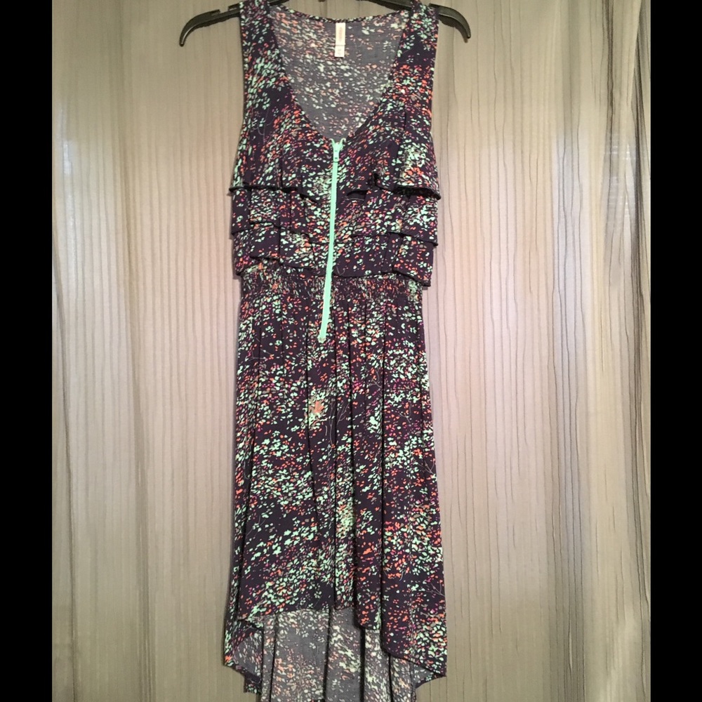 Xhiliration Dress with Zippered Front