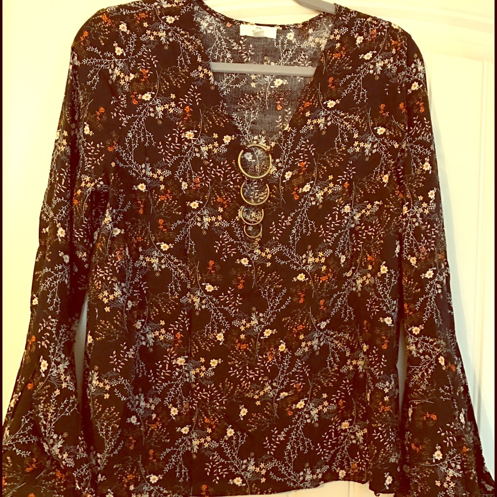 Floral blouse