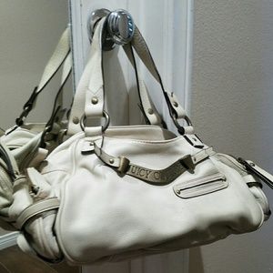 Juicy Couture Leather Bag Purse w Side Pockets