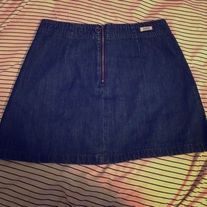 Melville denim mini