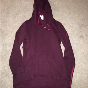 Maroon Adidas Hoodie