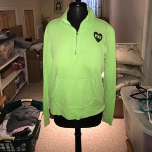 Victoria's Secret PINK Quarter Zip Pullover