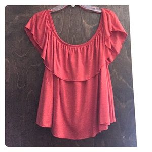 Off the Shoulder top- Topshop- NWT