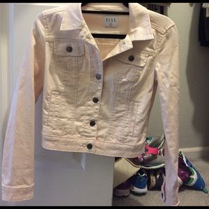 Elle Pink Denim Jean Jacket