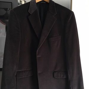Brown velour Blazer