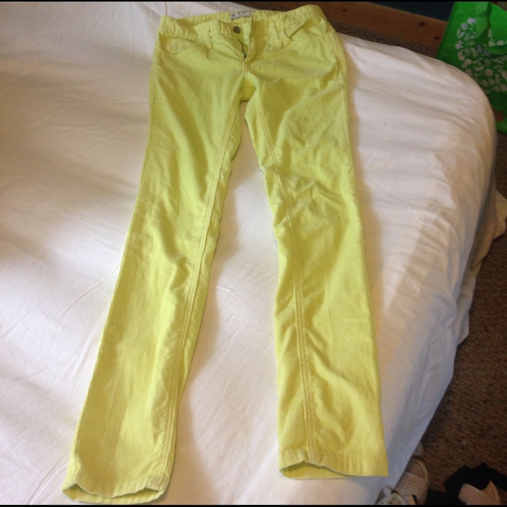 Yellow pants