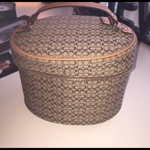 Coach makeup bag
