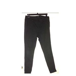 Black high waisted stretch pant
