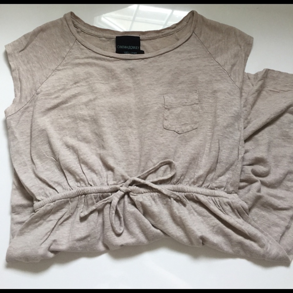 Cynthia Rowley 100% Linen Dress