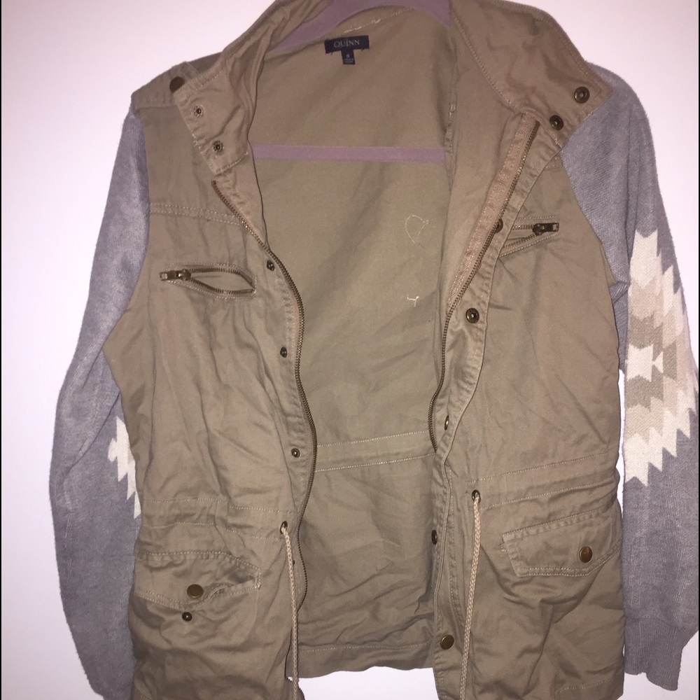 Sweatshirt jacket