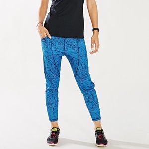 Without Walls Blue Paisley Harem Pants