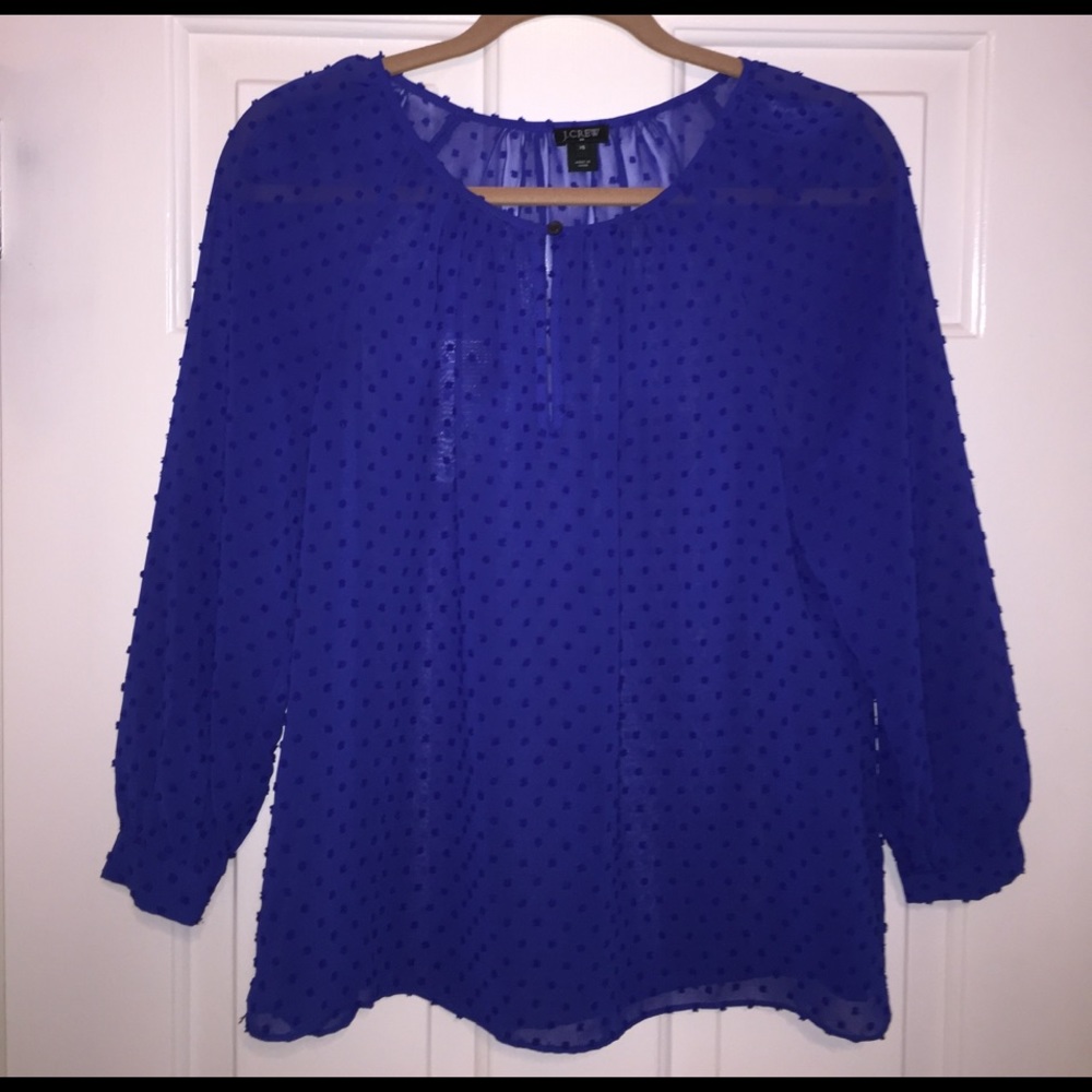 J. Crew Navy Blue top