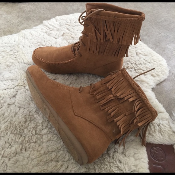 🛑SOLD ON MERCARI🛑Mocassin booties - Picture 2 of 4
