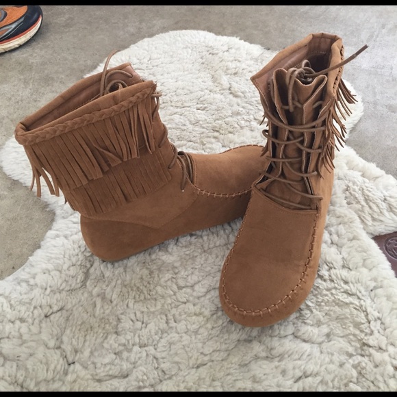 🛑SOLD ON MERCARI🛑Mocassin booties - Picture 3 of 4