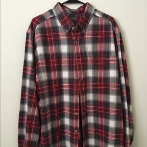 Eddie Bauer Men's Flannel. Size Tall XL