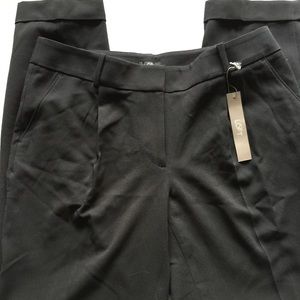 AT Loft black curvy Julie ankle pants Sz 8 Tall