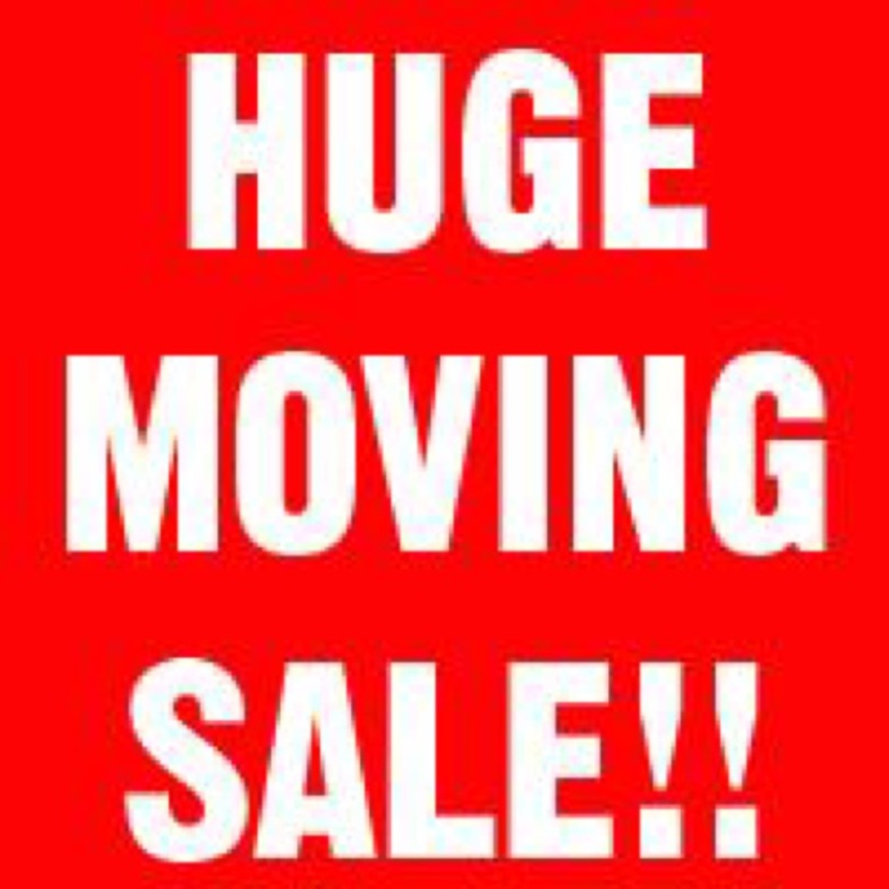 Last chances moving sale!!