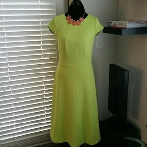 NWT Lime Green A-line Dress