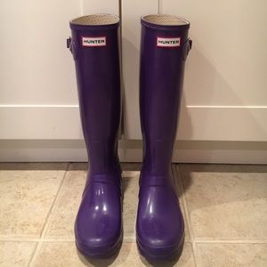 Purple Hunter boots