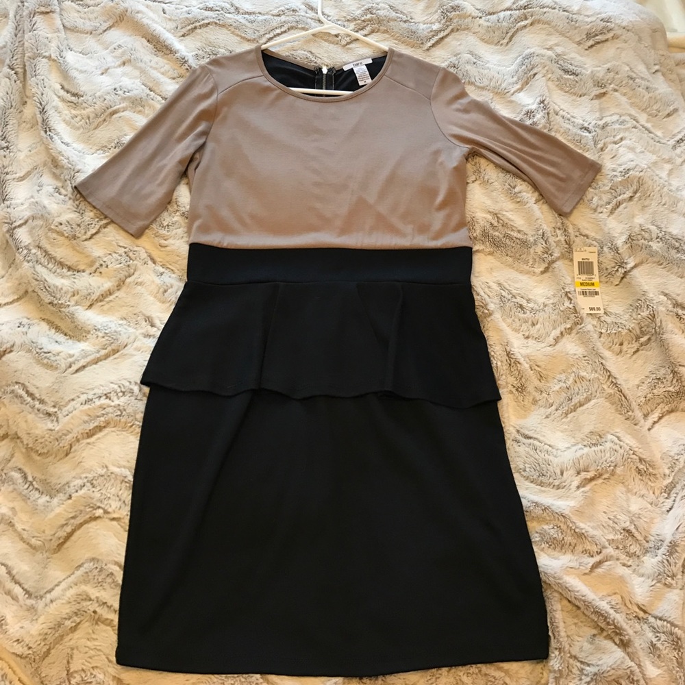 Bar lll peplum dress