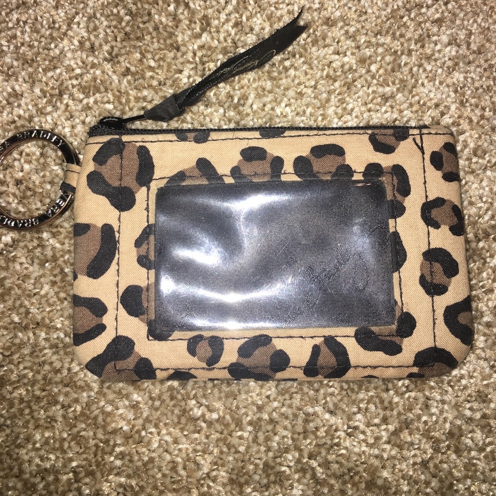Vera Bradley Leopard Print ID holder