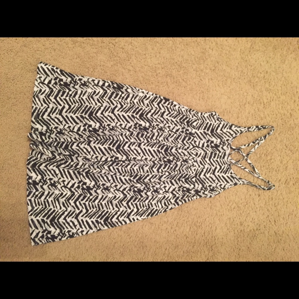 Strappy cotton dress