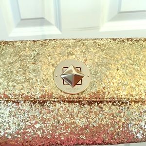 Kate Spade glitter purse