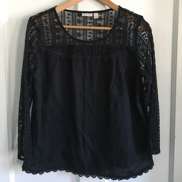 hinge Tops - Hinge Lace Mix Top