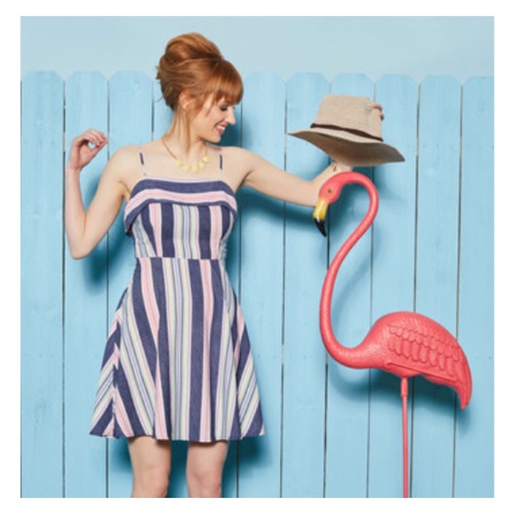 ⚡️Flash Sale Modcloth Striped Sundress - Picture 3 of 8