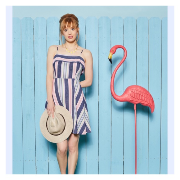 ⚡️Flash Sale Modcloth Striped Sundress - Picture 4 of 8