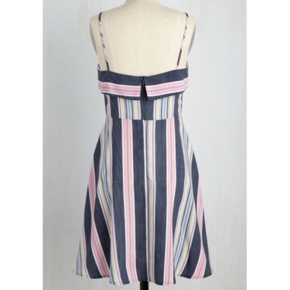 ⚡️Flash Sale Modcloth Striped Sundress - Picture 6 of 8
