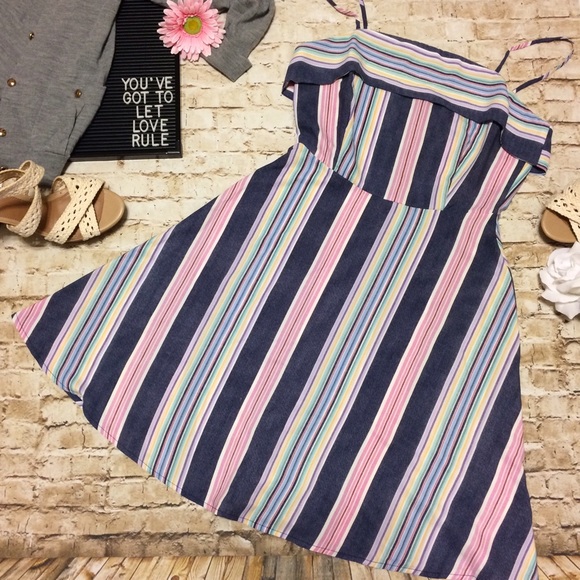⚡️Flash Sale Modcloth Striped Sundress - Picture 2 of 8