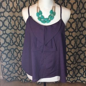 Eggplant Bib Tank