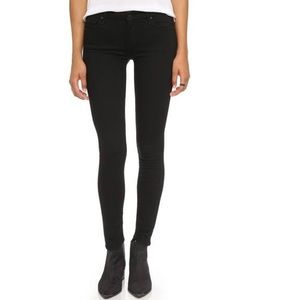 Mother Denim black skinny jeans 24
