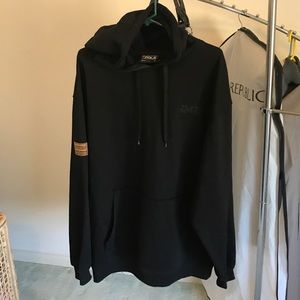 South Pole hooded fleece pullover - L