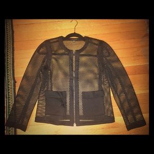 Ann Taylor Mesh Jacket