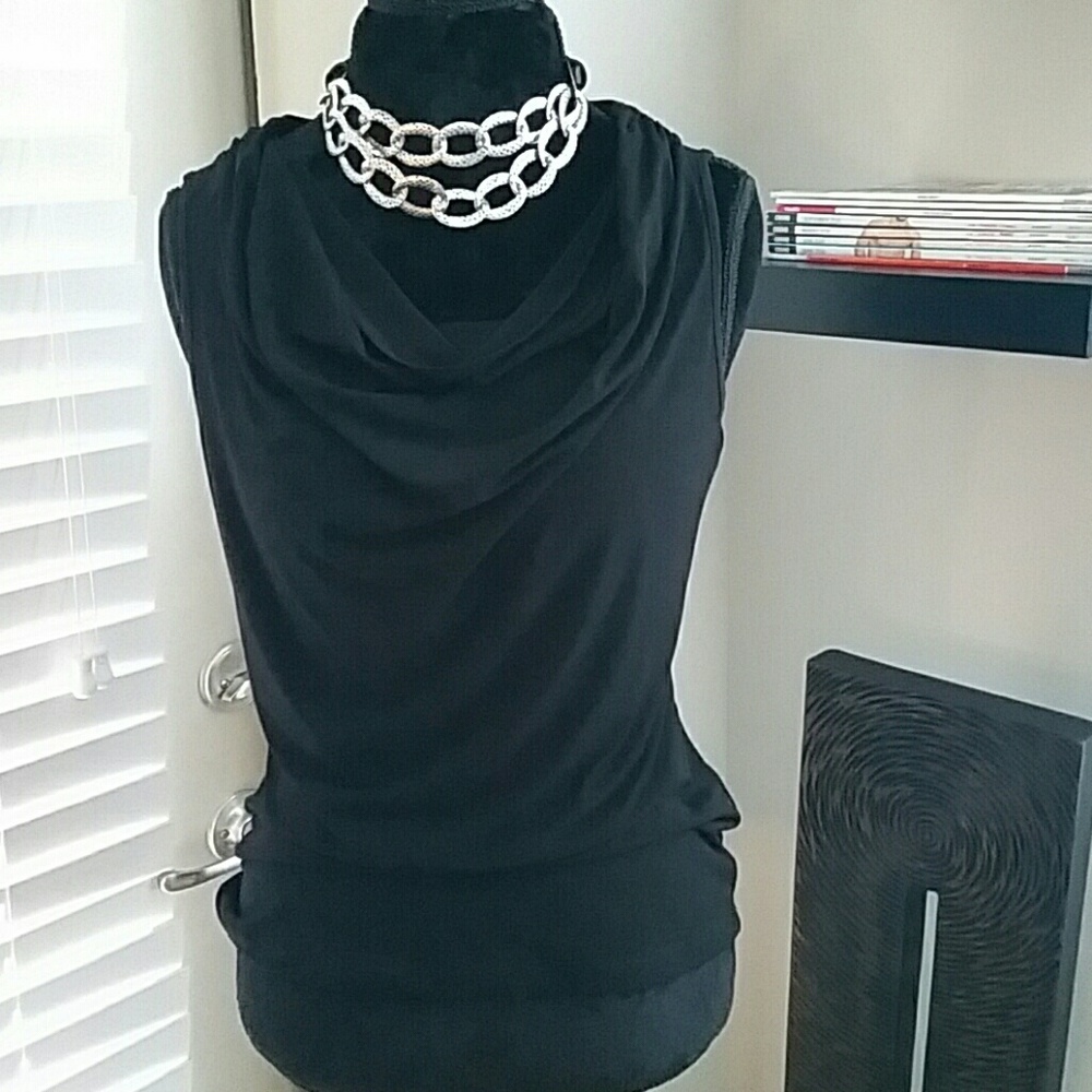 *SOLD* Calvin Klein Black Sleeveless Top - NWT