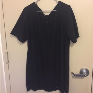Boohoo Plus Black Dress