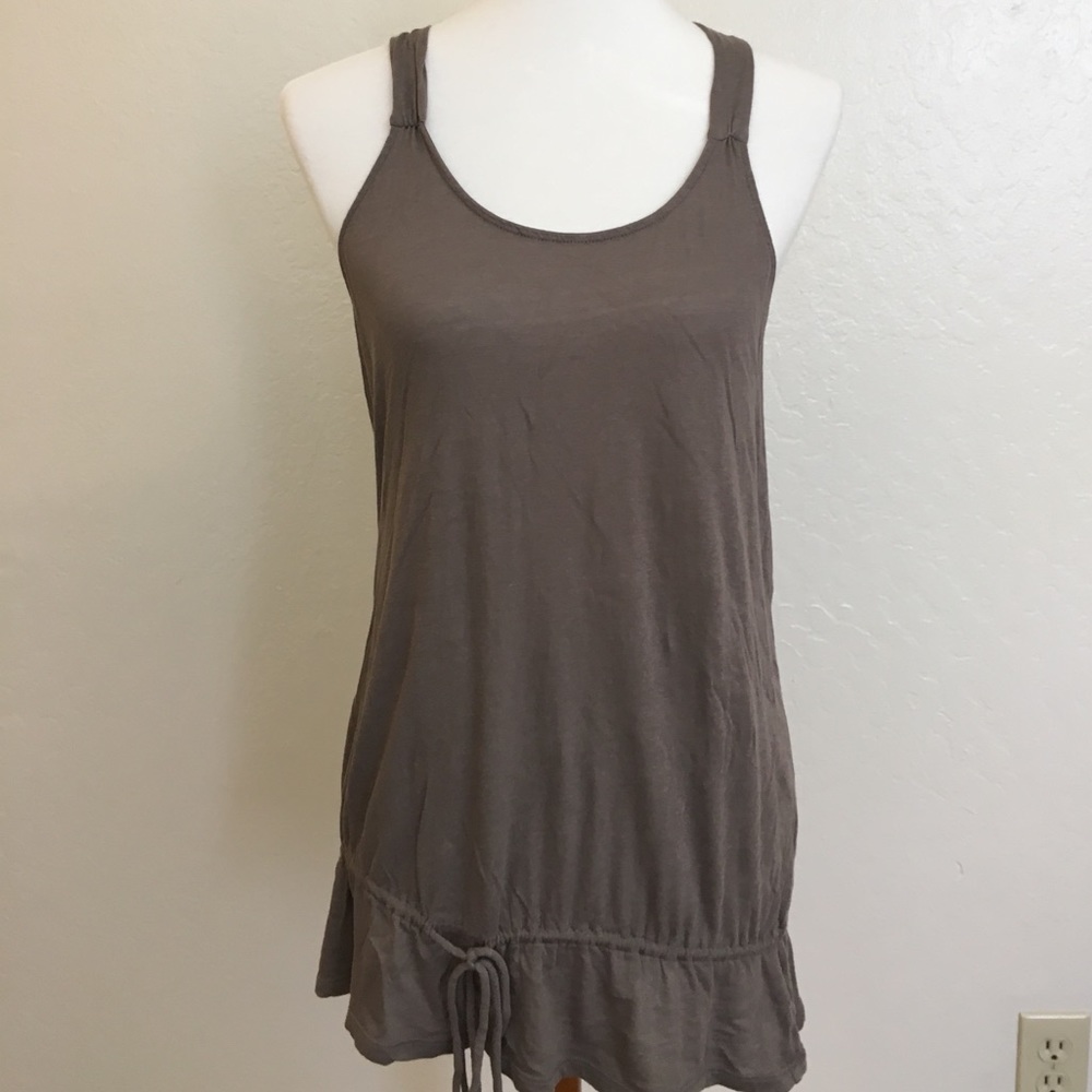 Tunic with crochet back detail