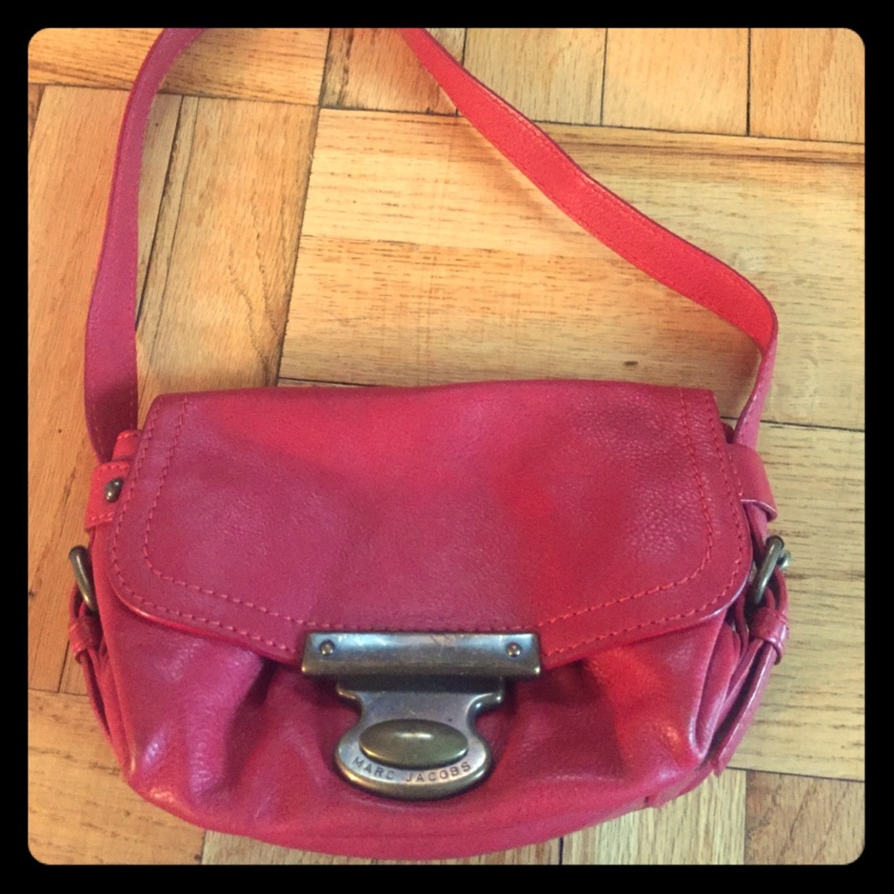 Authentic Red Marc Jacobs bag