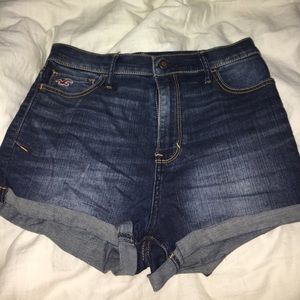 Hollister high waisted shorts