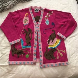 VINTAGE CAT SWEATER