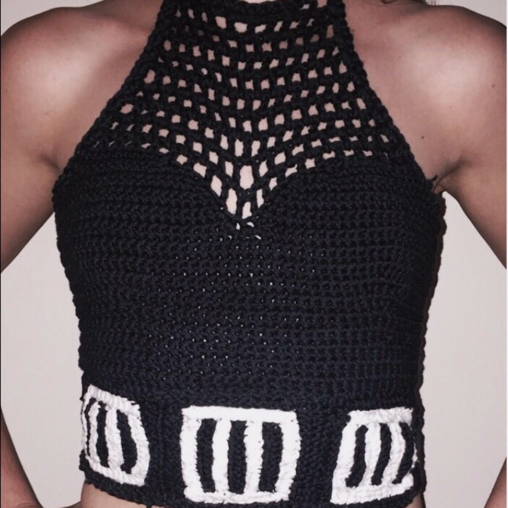 Paramore Inspired Crochet Top