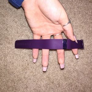 Plum Fitbit charge