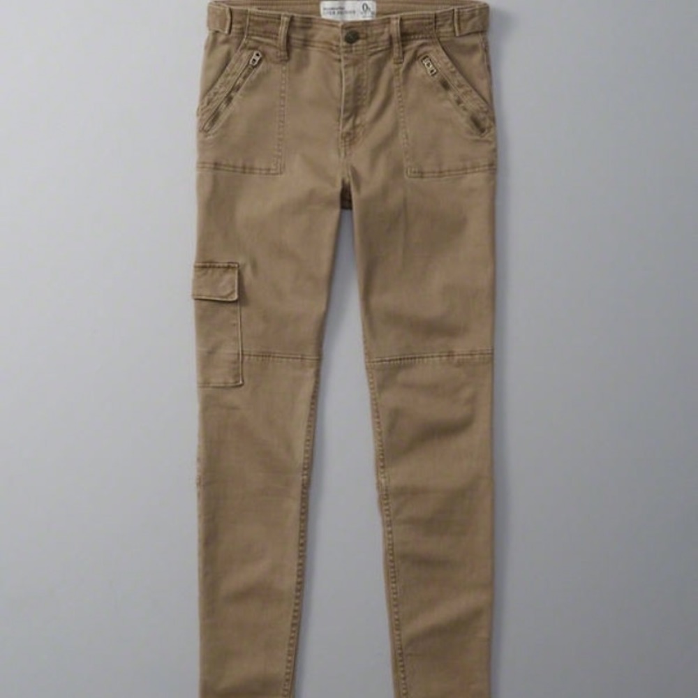 Abercrombie Super Skinny Military Pants