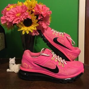Pink and Black Air Max