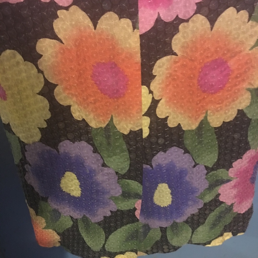 Silk Multi Colored Sequence Dress - image 3